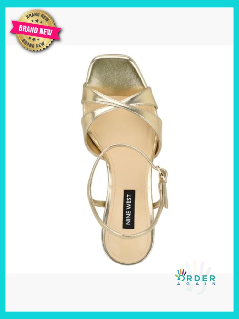 Stiletto Platform Sandals With Square Toe And Criss-Cross Straps View 4